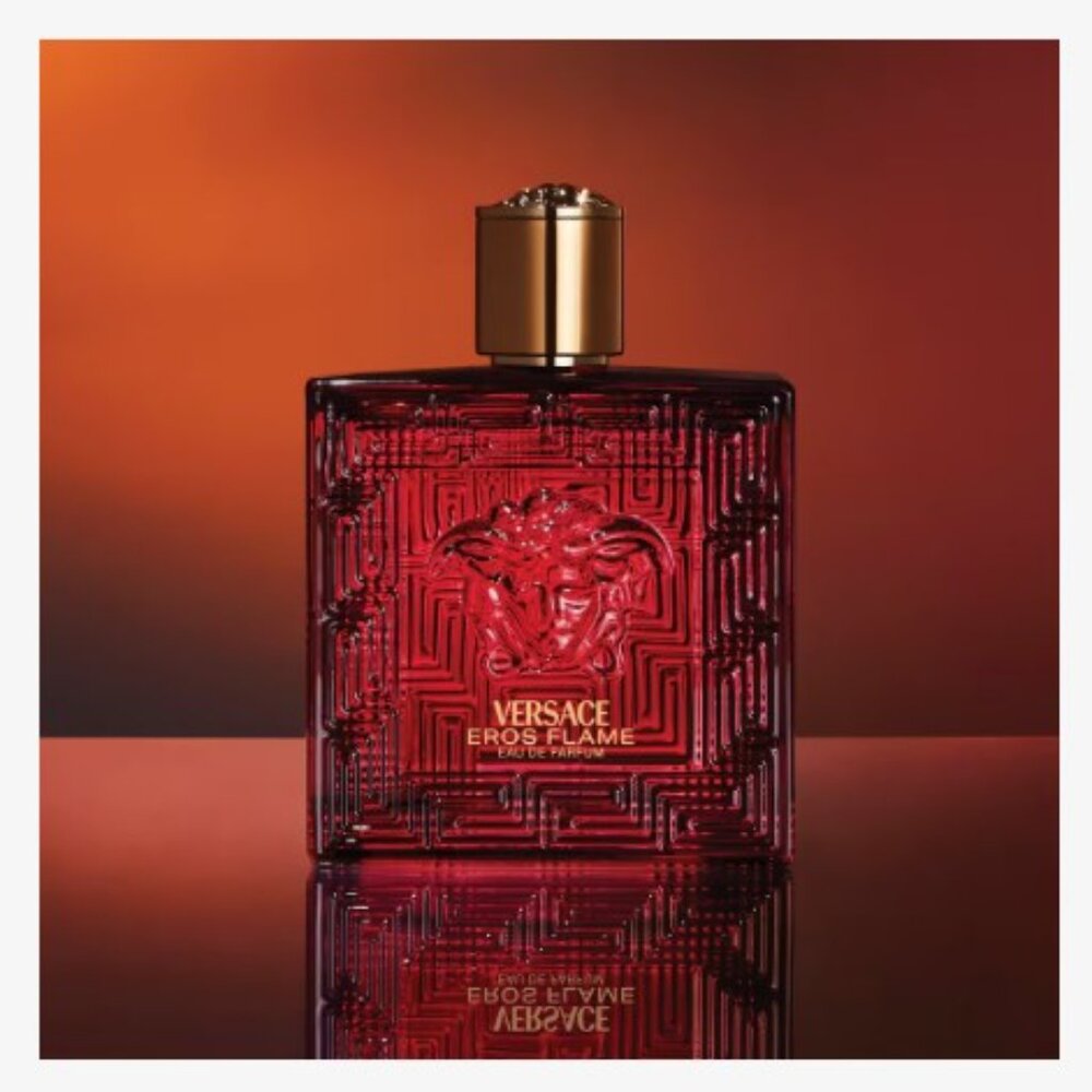 Versace Eros Flame Eau De Parfum 3.4 OZ/ 100ML, BNIB Men's Perfume EDP - Picture 3 of 6